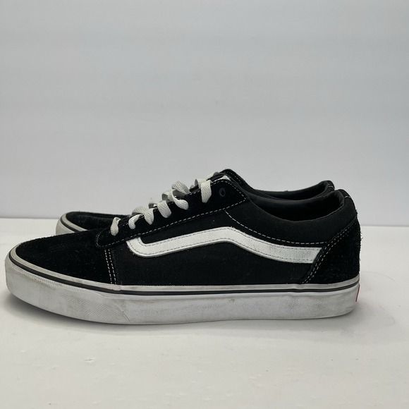 Vans Old Skool Black Suede Shoes Athletic Skate Sneakers Mens‎ 9 main image 6